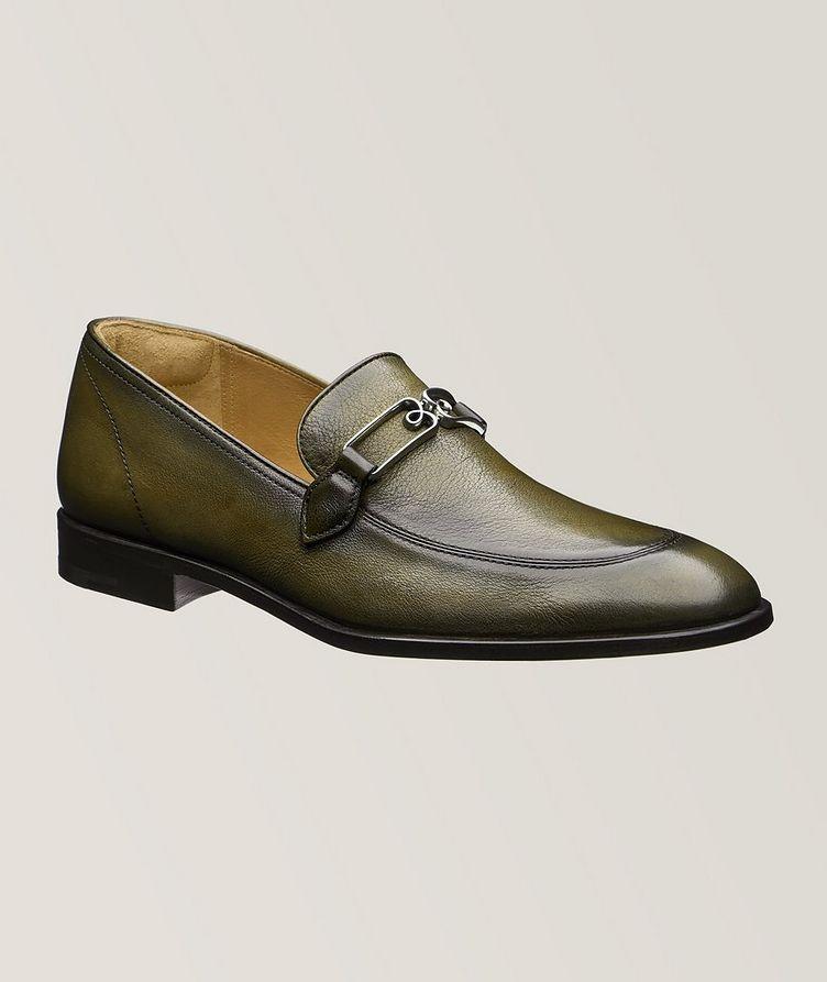 B Volute Grained Leather Loafers image 0