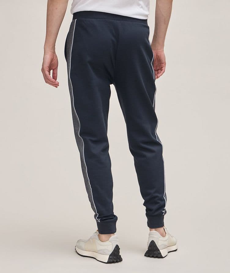 Contrast Panel Cotton-Blend Trackpants image 2