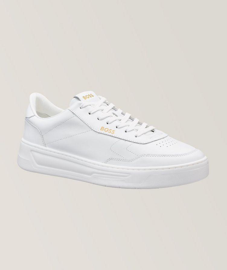 Baltimore Leather Tennis Sneakers image 0