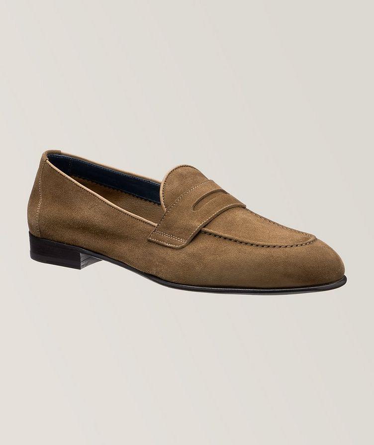 Suede Penny Loafers image 0