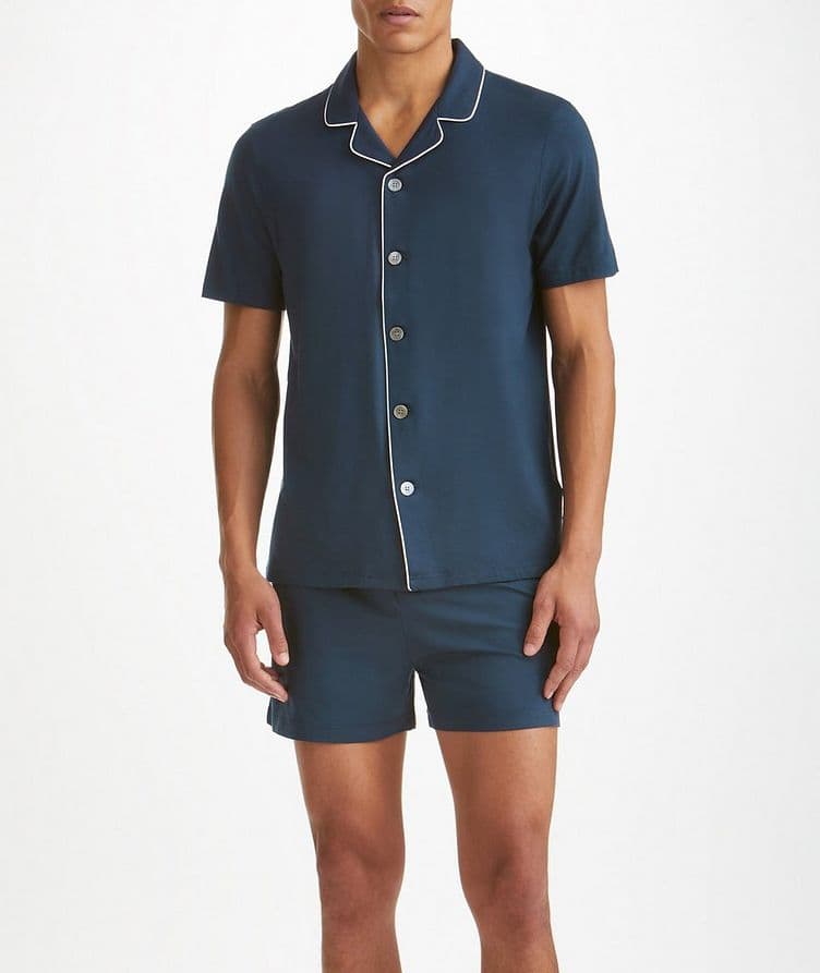 Basel Micro Modal-Stretch Shortie Pajamas image 1