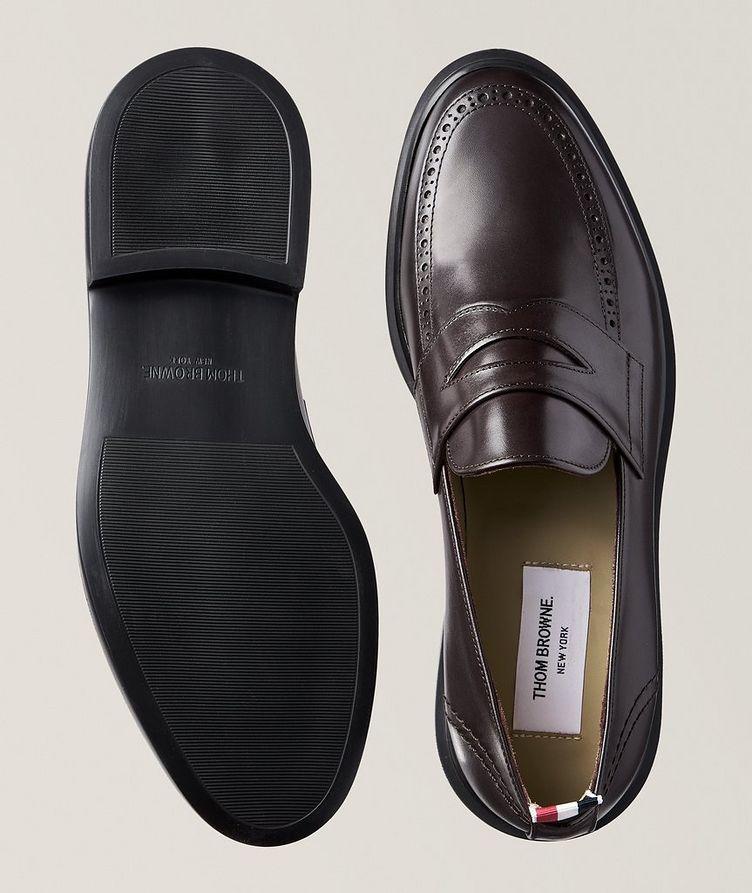 Polished Leather Penny Loafers image 2