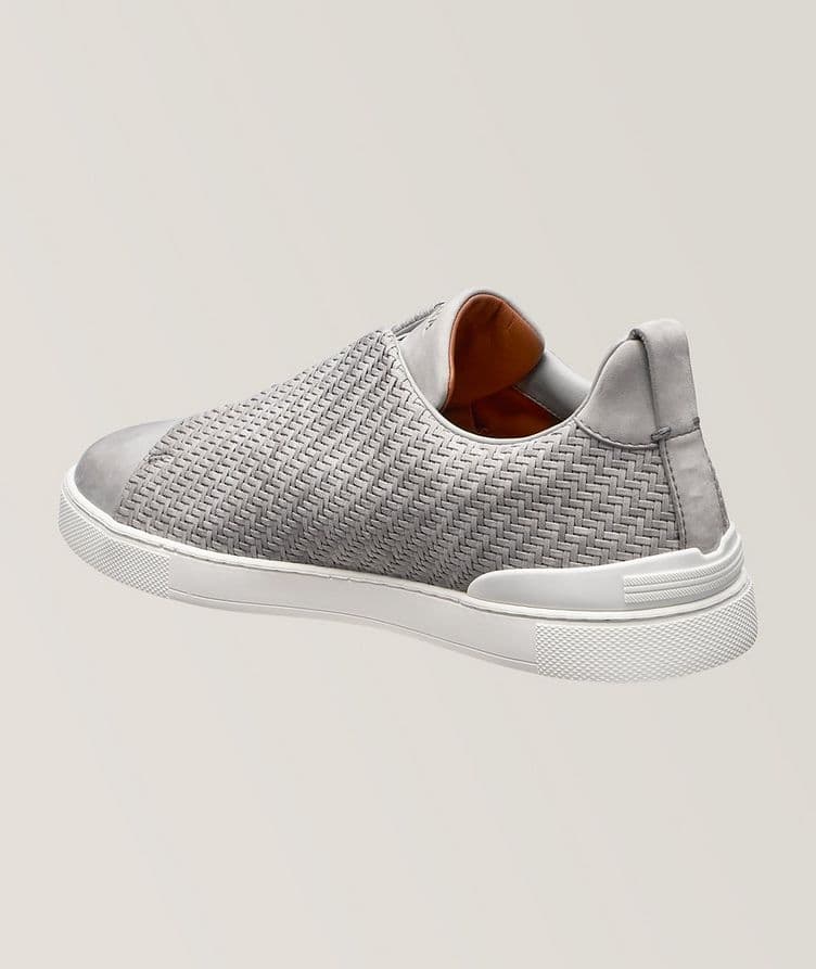 Triple Stitch PELLETESSUTA Nubuck Leather Sneakers image 1