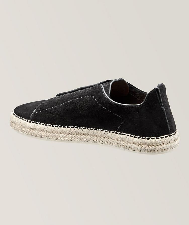 Suede Triple Stitch Espadrilles image 1