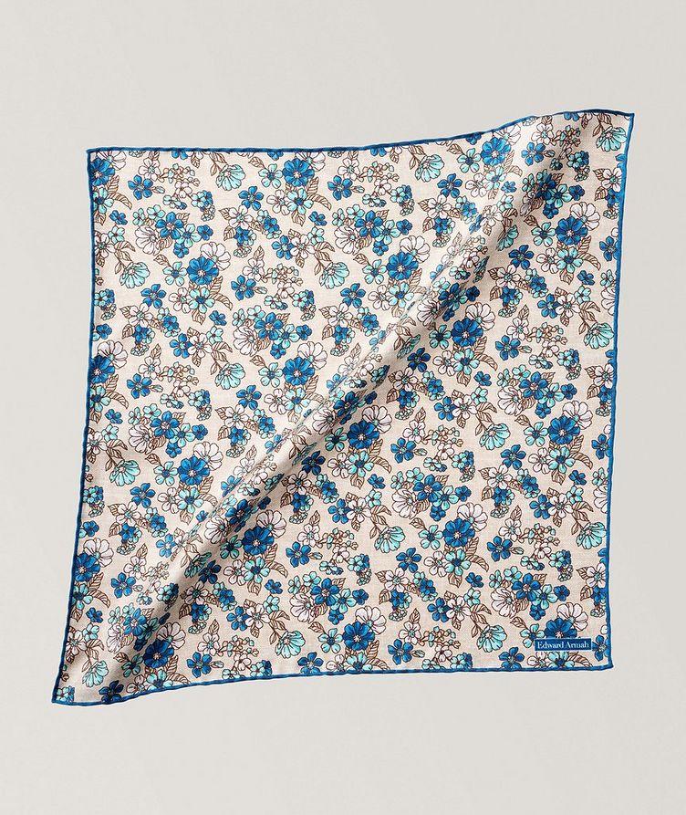 Floral Silk Pocket Square image 0