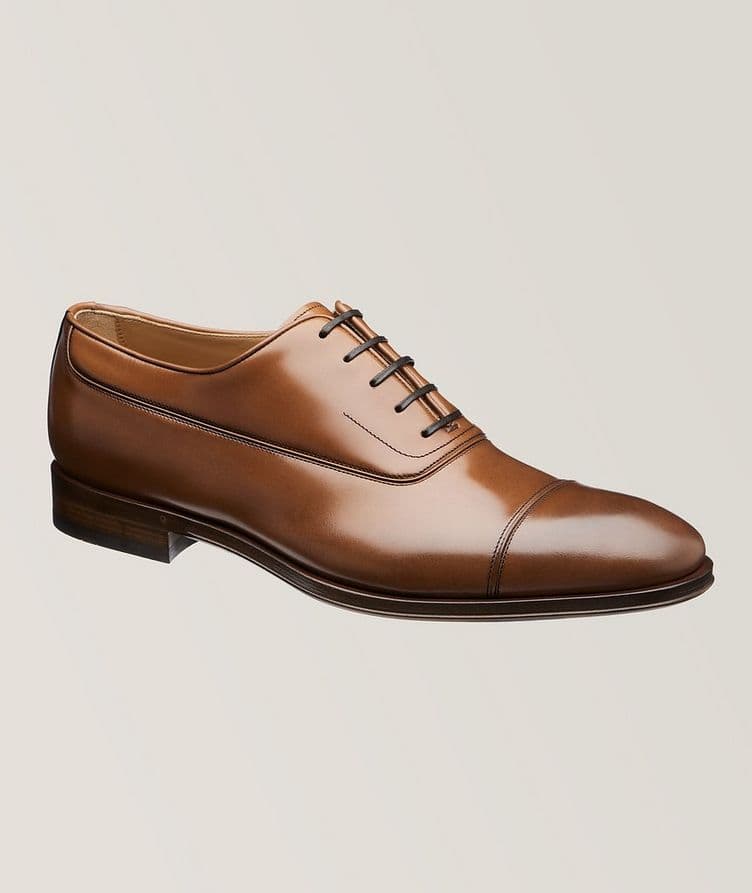 Fermin Cap Toe Polished Leather Oxfords image 0