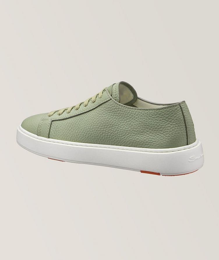 Pebbled Deerskin Sneakers image 1