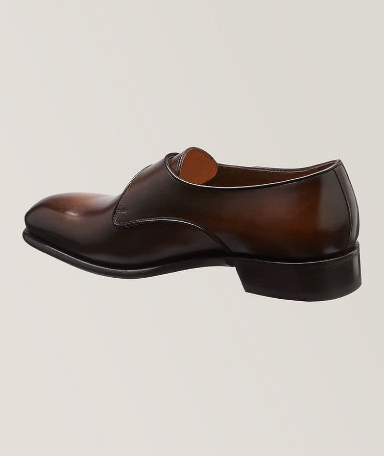 Carter Burnished Leather Monkstraps  image 1