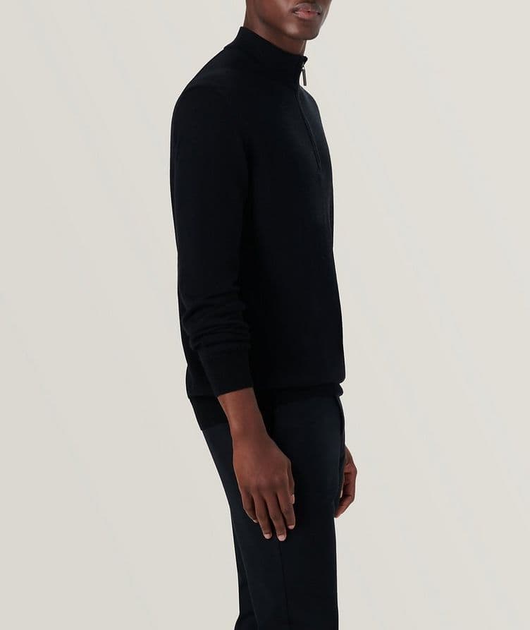 Harmony 4.0 Quarter Zip Merino Wool Sweater image 3