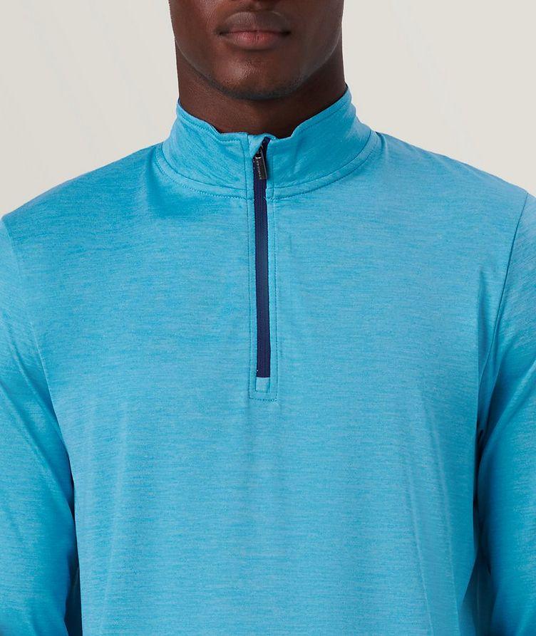 Solid Quarter Zip Pullover image 1