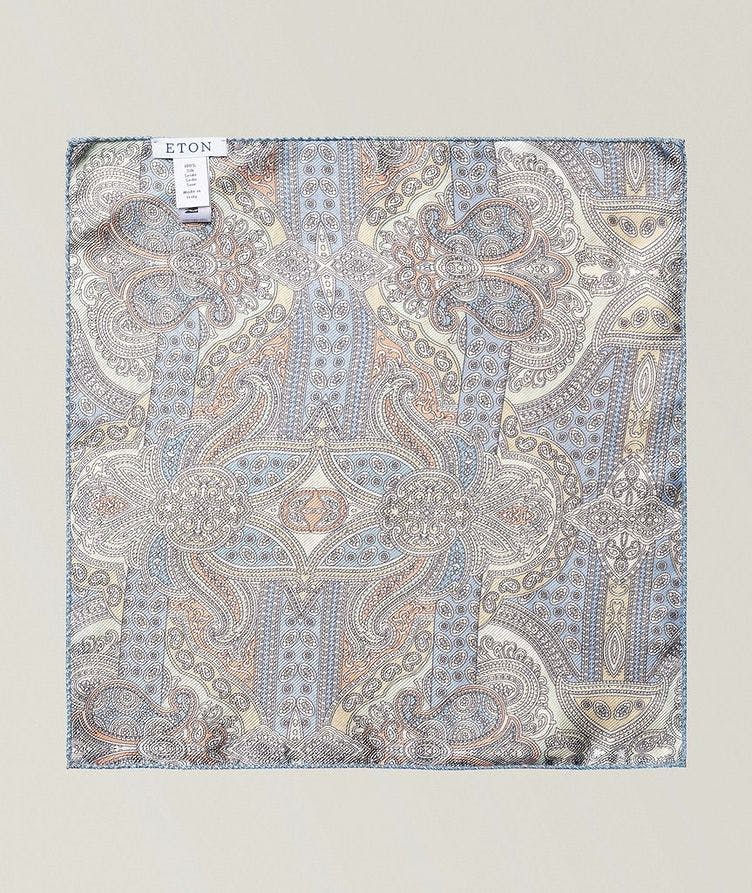 Paisley Silk Pocket Square  image 1