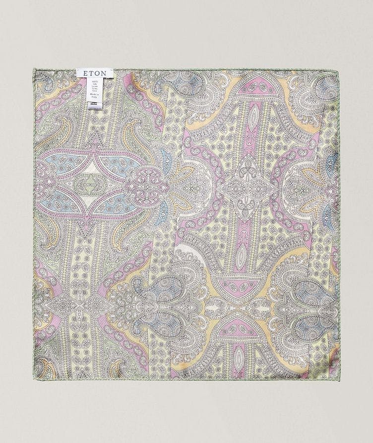 Paisley Silk Pocket Square  image 1