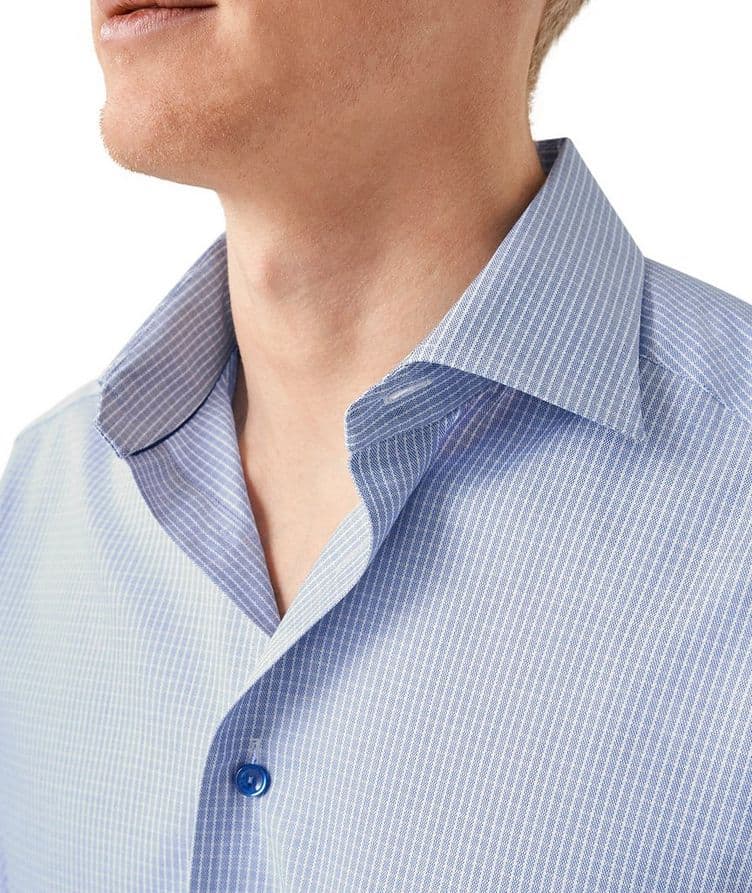 Micro Check Signature Twill Dress Shirt image 1