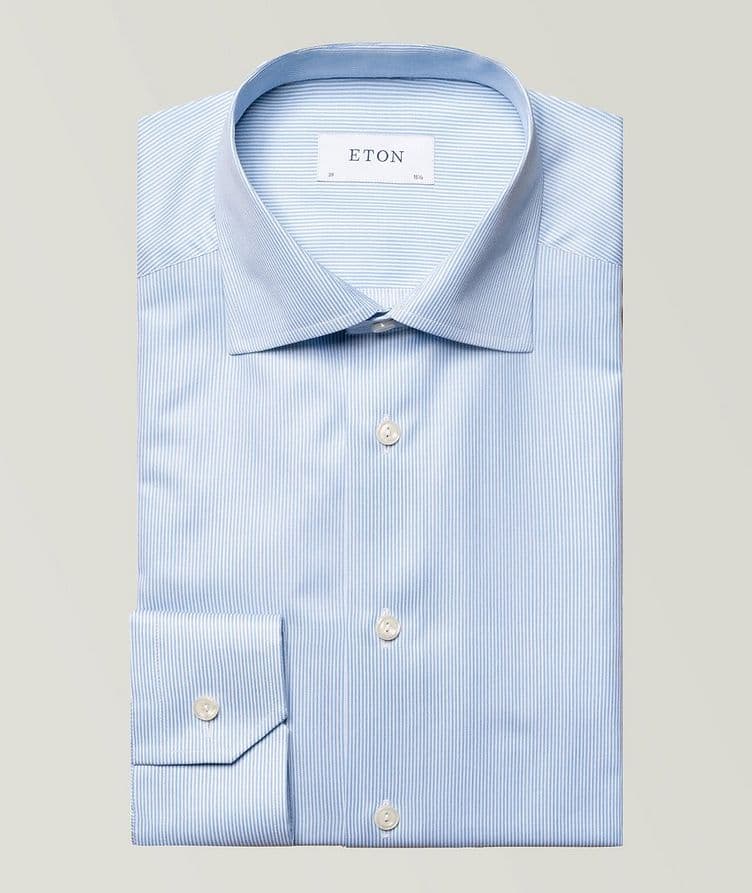 Fine Striped Signature Twill Dress Shirt image 0