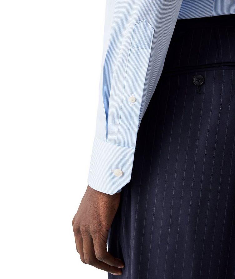 Fine Striped Signature Twill Dress Shirt image 5