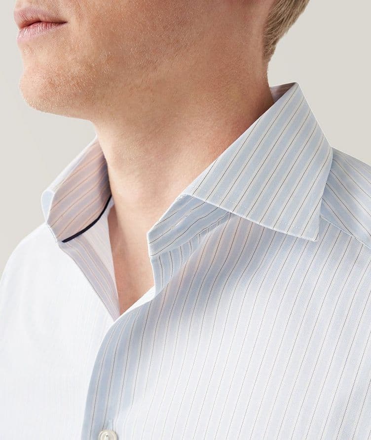 Slim-Fit Striped Shirt image 1