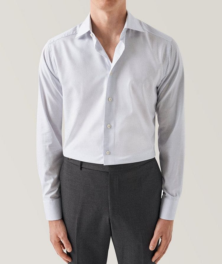 Check Cotton-Tencel Dress Shirt  image 3