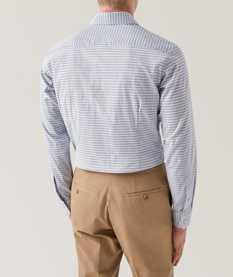 Contemporary-Fit Check Twill Dress Shirt image 4