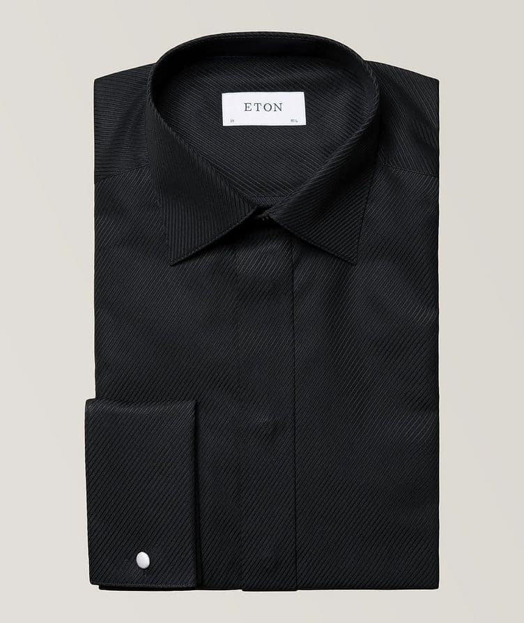 Contemporary-Fit Twill Dobby Evening Shirt image 0