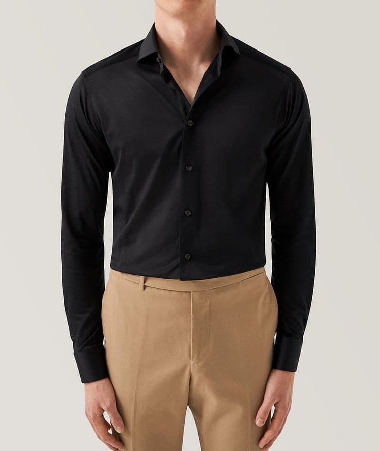 Slim Fit Luxe Knit Shirt image 1