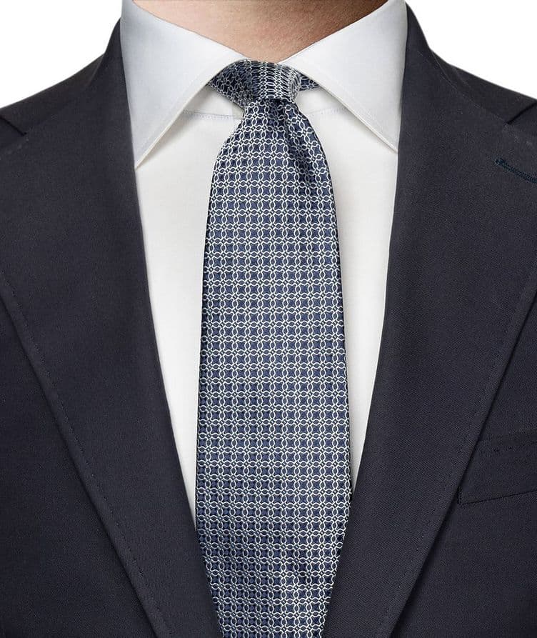 Geometric SIlk Tie image 1