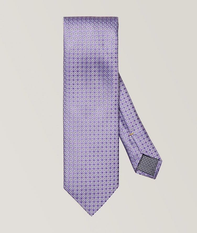 Geometric Silk Tie image 0