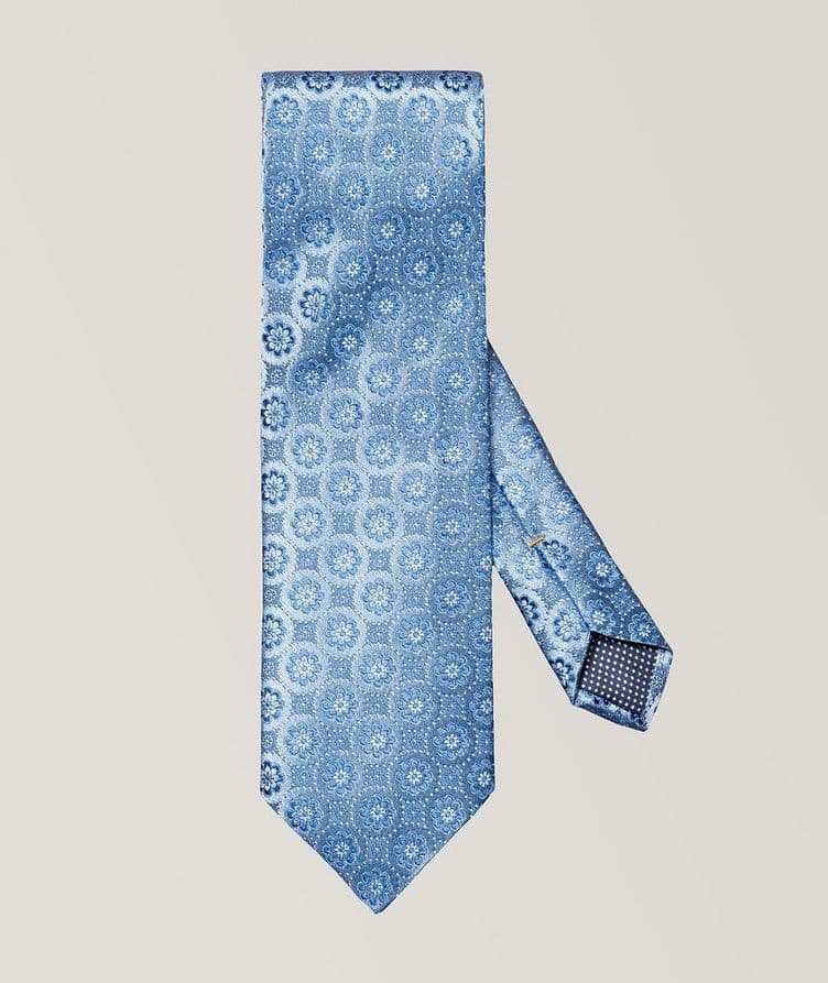 Floral Woven Silk Tie image 0