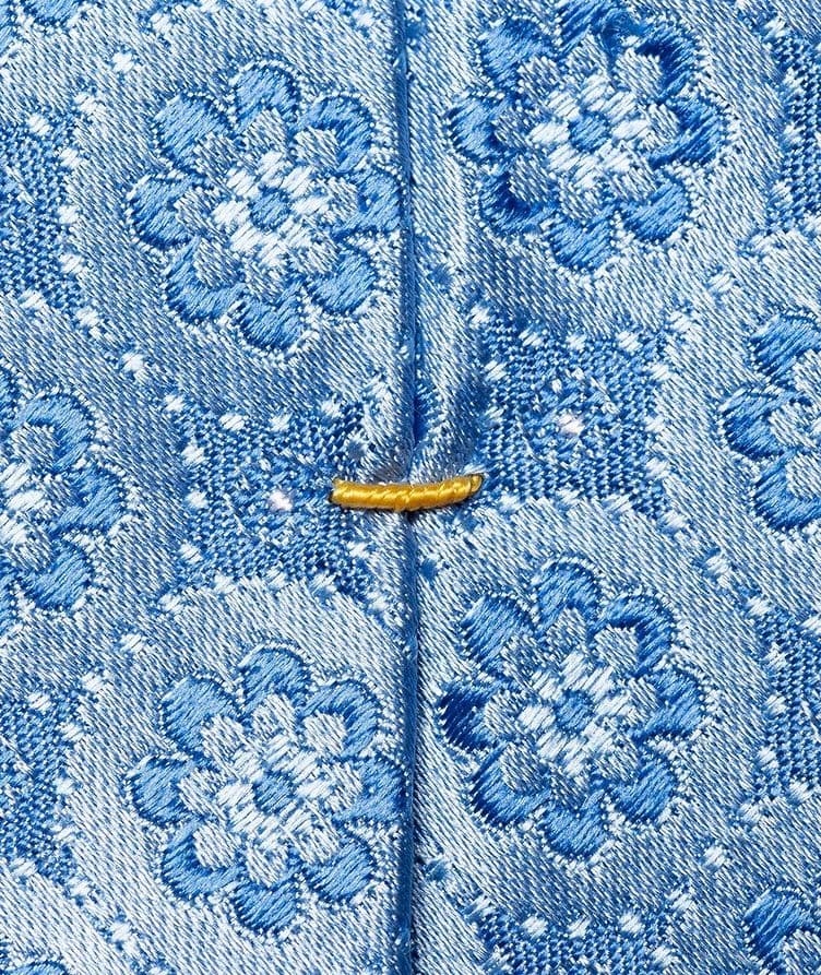 Floral Woven Silk Tie image 1