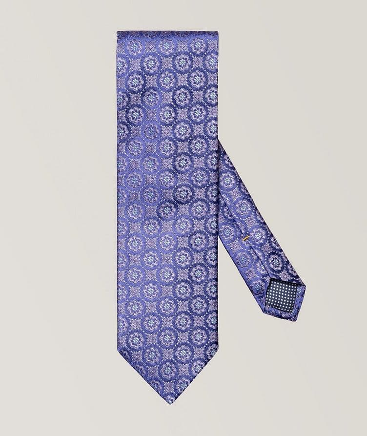 Floral Woven Silk Tie image 0