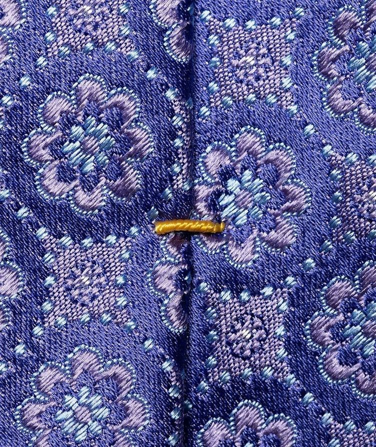 Floral Woven Silk Tie image 1