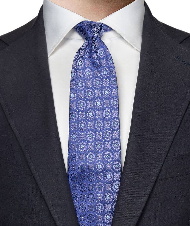 Floral Woven Silk Tie image 2