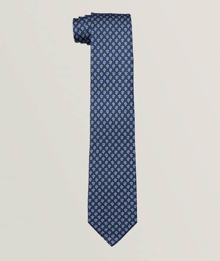 Neat Pattern Silk Tie image 0