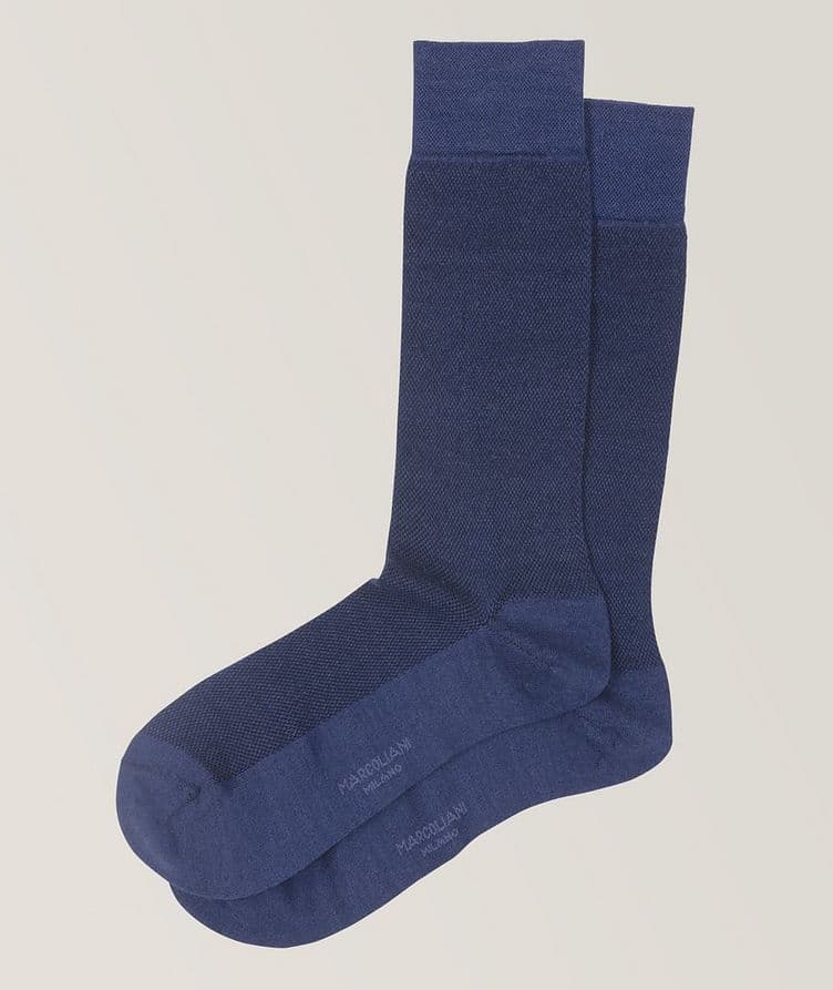 Chaussettes en mélange de lin et de coton image 0