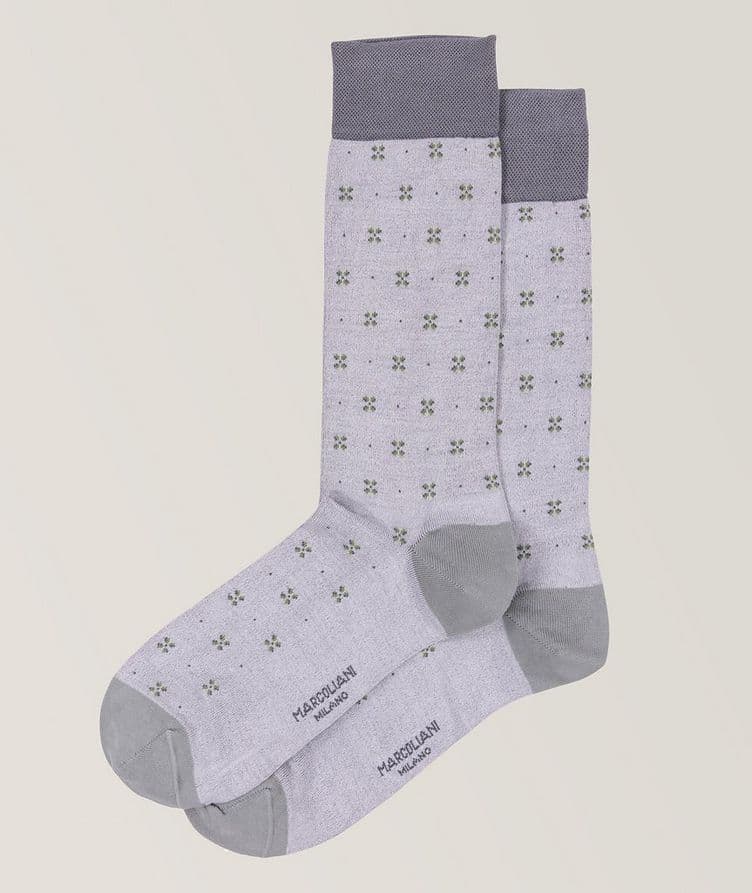 Tailor Flower Modal-Blend Dress Socks image 0