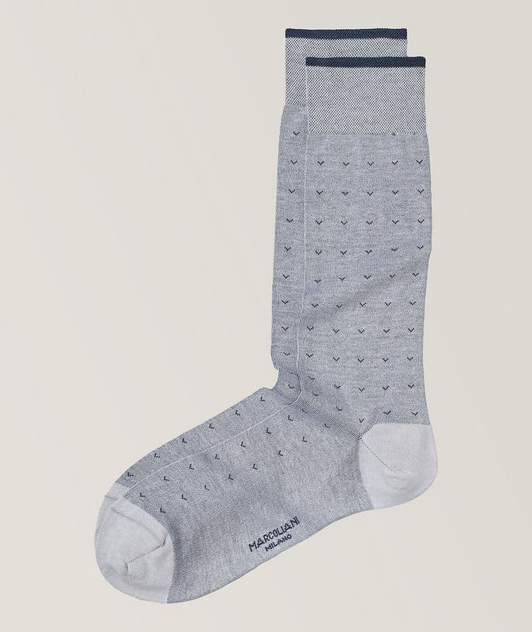 Volo Print Cotton-Blend Crew Socks image 0