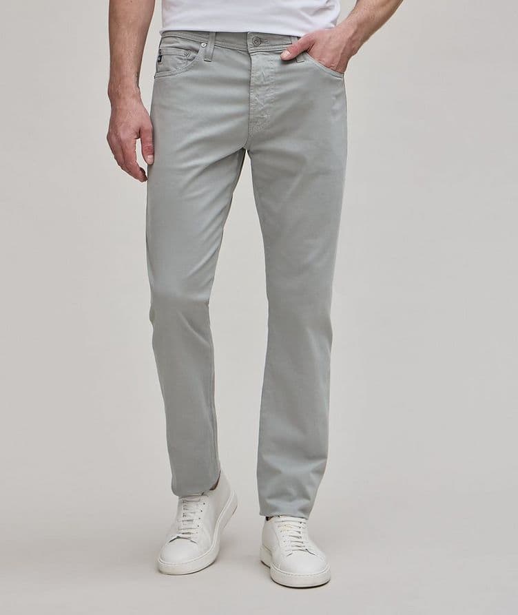 Modern Slim Fit Tellis Stretch-Cotton Pants image 1