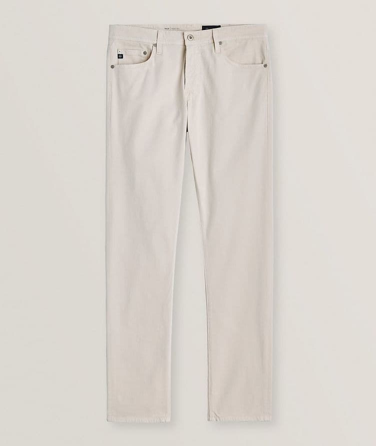 Pantalon Tellis en coton extensible de coupe moderne amincie image 0