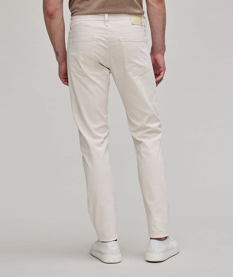 Pantalon Tellis en coton extensible de coupe moderne amincie image 2