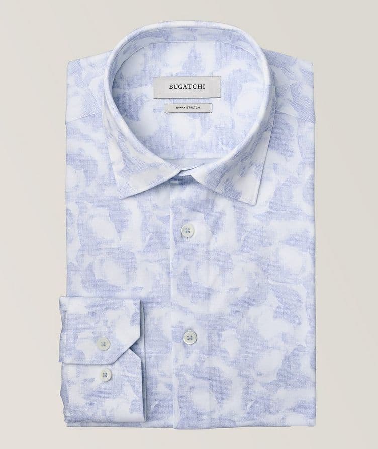 Chemise décontractée en tissu OoohCotton à motif ondulé image 0