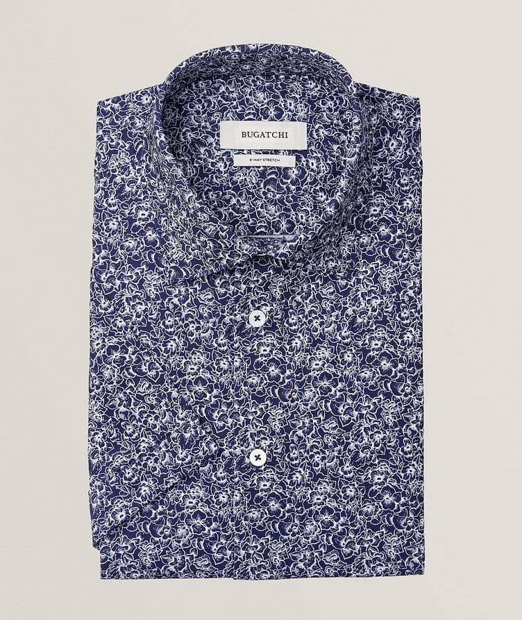 Chemise décontractée en tissu OoohCotton à motif floral image 0