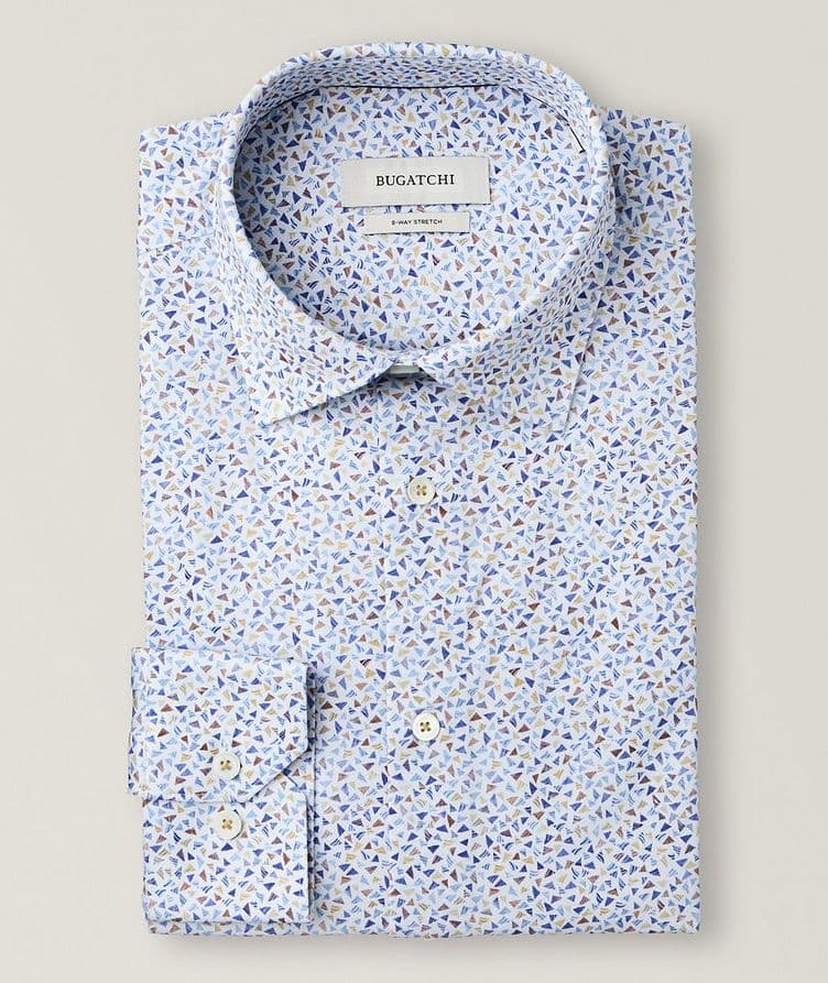 Chemise décontractée en tissu OoohCotton à motif triangulaire image 0