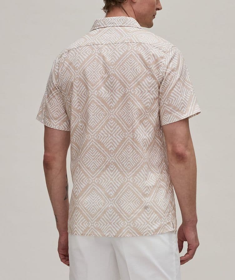 Malibu Geometric Cotton Camp Shirt  image 2