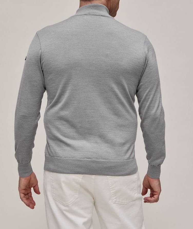 Quarter-Zip Summer Wool Sweater image 2