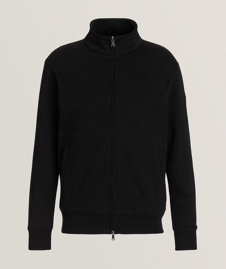 Full-Zip Cotton-Blend Sweater image 0