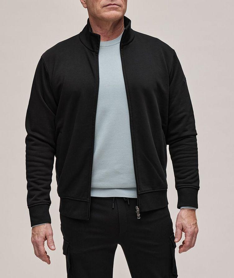 Full-Zip Cotton-Blend Sweater image 1