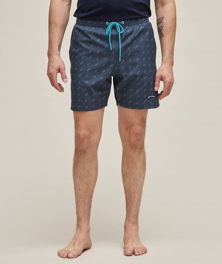 Miniature Shark Swim Trunks image 1