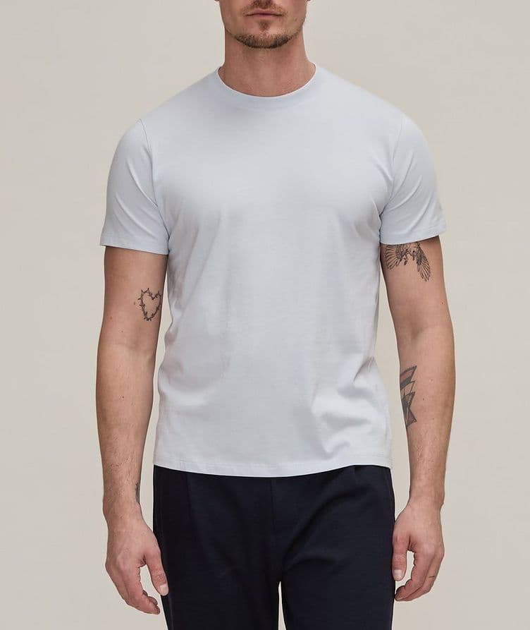 Organic Pima Cotton Crewneck T-Shirt image 1