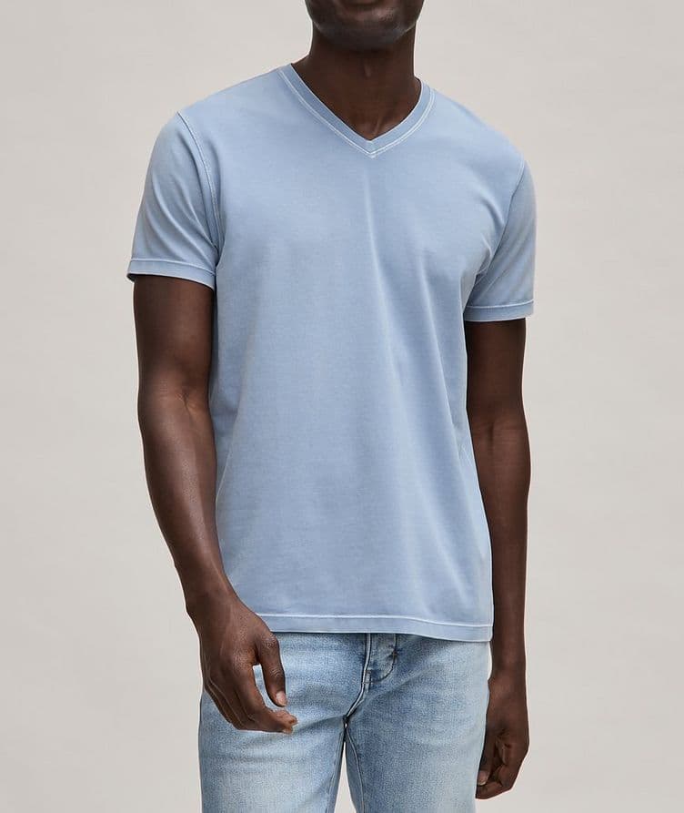 Washed Pima Cotton T-Shirt image 1