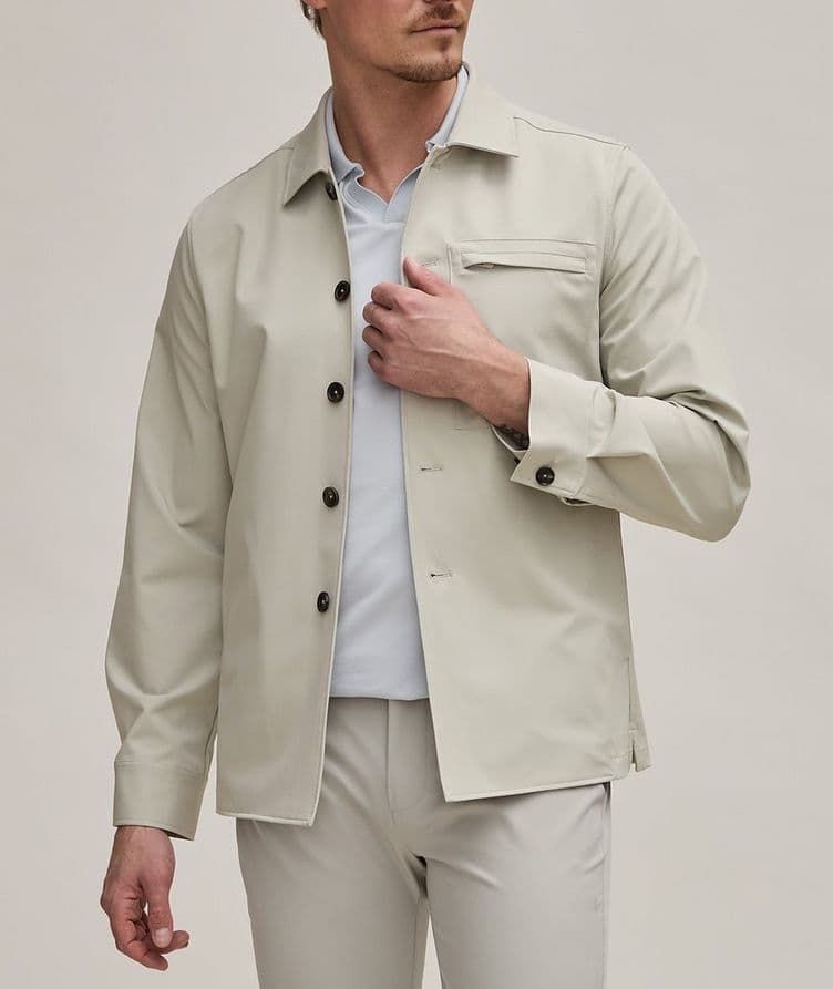 Travel Technical Fabric Overshirt image 1