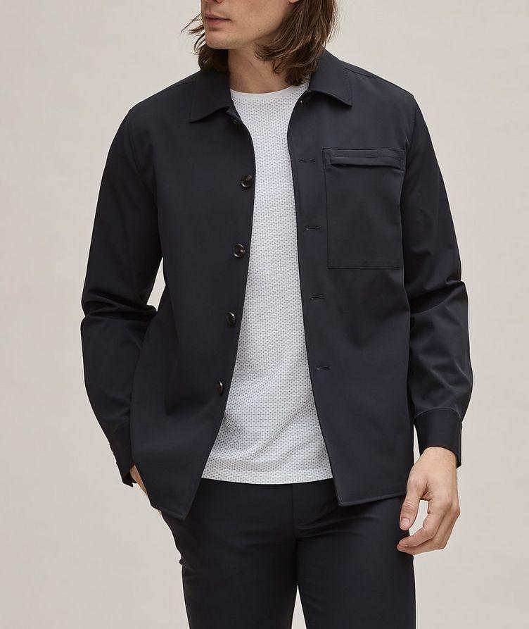 Technical Fabric Travel Shirt Jacket image 1